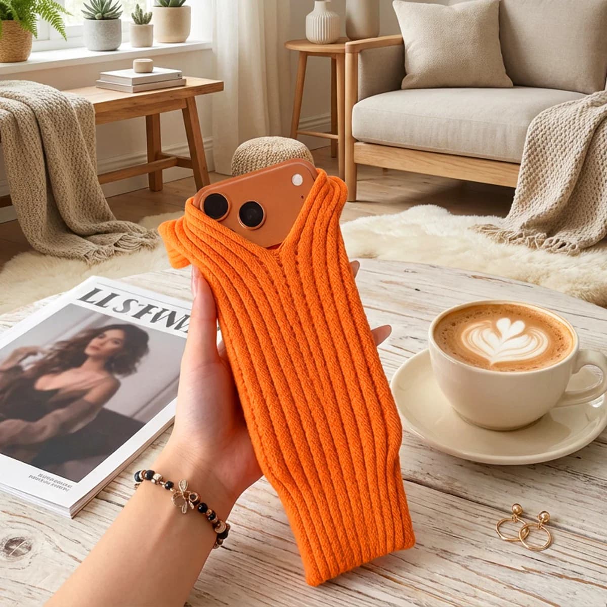 VibeSoul 2026 Phone Pocket Woven Bag Short Long thumbnail 4